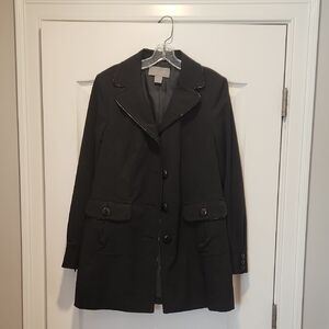 Ann Taylor Black Women's 3 Season Jacket